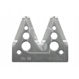 Iš viršaus pjaustyti dvigubi dalgio ašmenys h226351