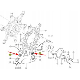 359911 3 ritės žvaigždžių guolio pagrindas