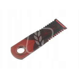 Dantytas pašarų kombaino peilis 175x50x4mm fi20mm 755875