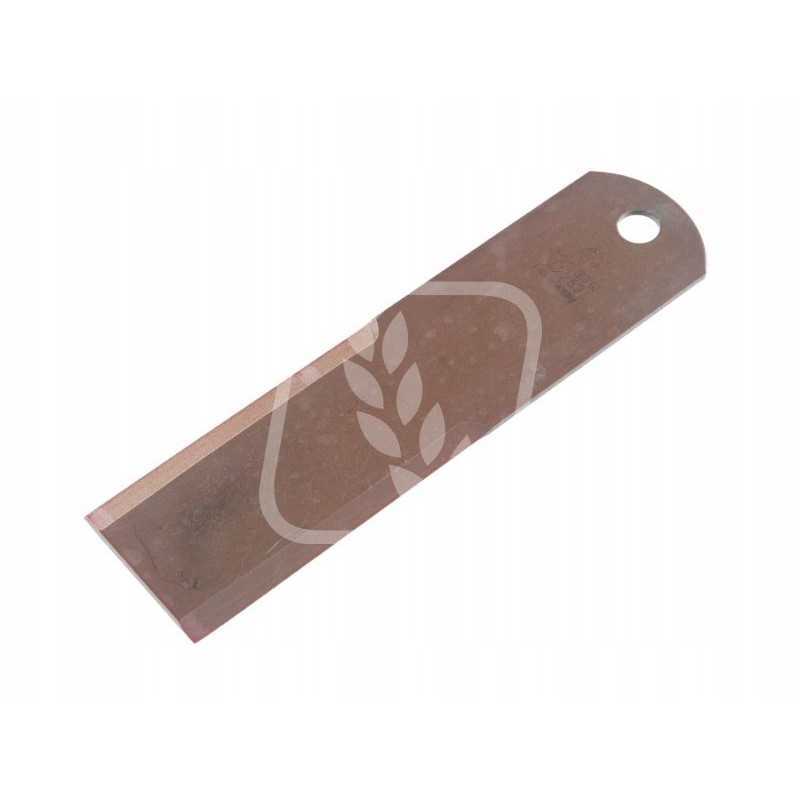 Lygus pašarų kombaino peilis 195x50x3mm fi12mm 060030