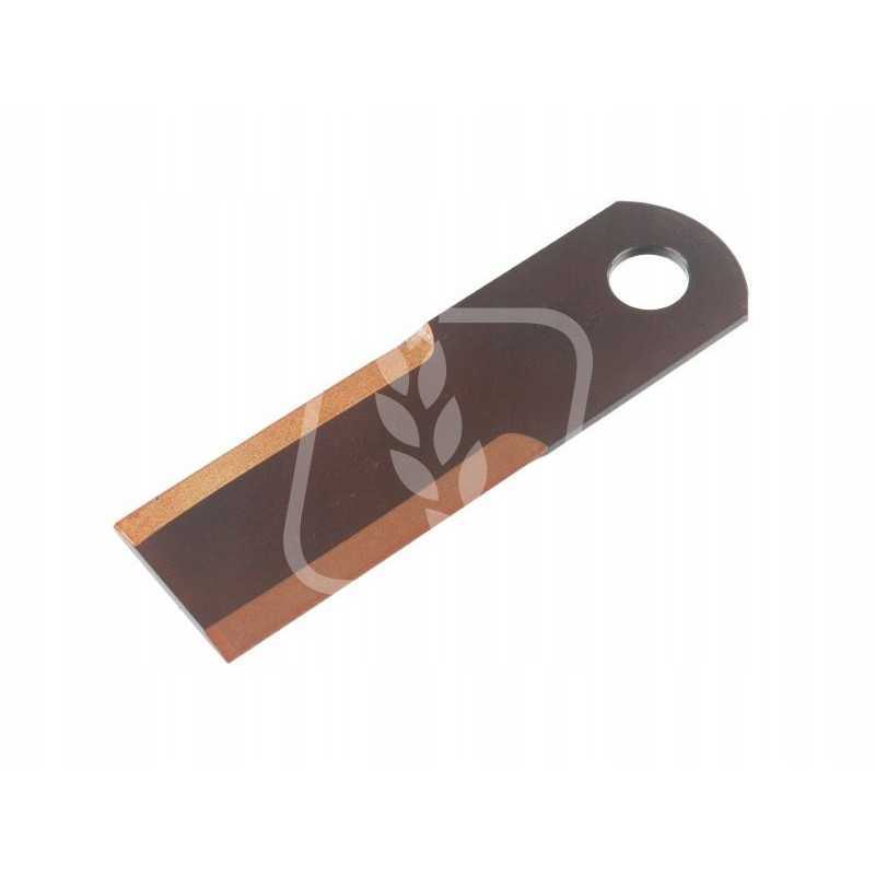 Lygus pašarų kombaino peilis 173x50x4mm fi20mm 736872