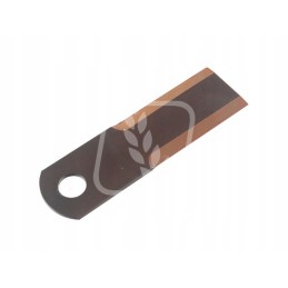 Lygus pašarų kombaino peilis 173x50x4mm fi20mm 736872