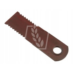 Dantytas pašarų kombaino peilis 175x50x4mm fi 20mm 755875