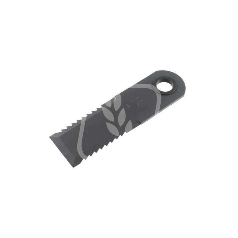 Dantytas pašarų kombaino peilis 175x50x4mm fi20mm 755875