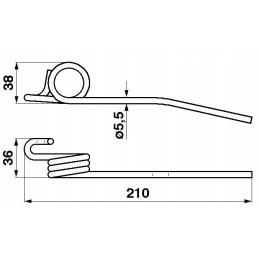 Šiaudų ritės rinktuvas 3 ritės z20478 vienetas