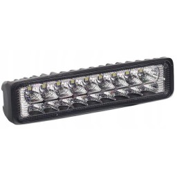 Skydinė darbinė lempa 18 LED 10 30V dviejų spalvų