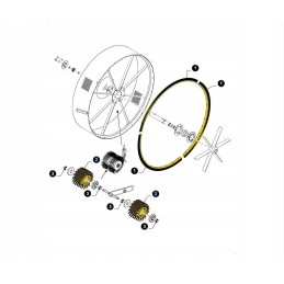 New Holland CR šepetys 84449076 cnh