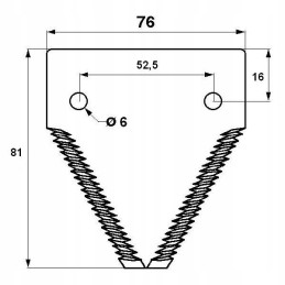 Dalgio ašmenys d44103700 dronningborg mf