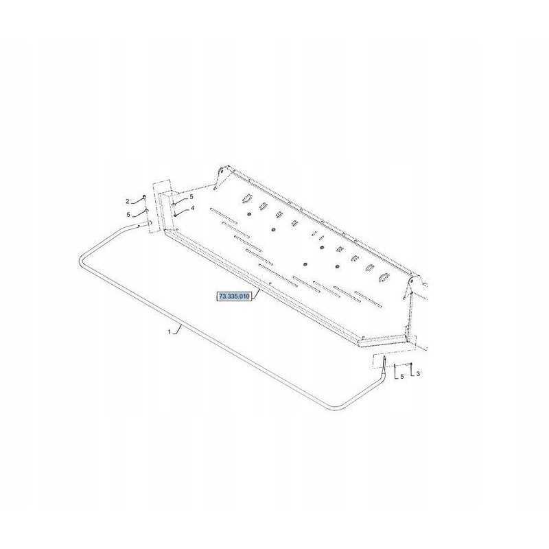 Porecz new Holland cx 47498546 cnh