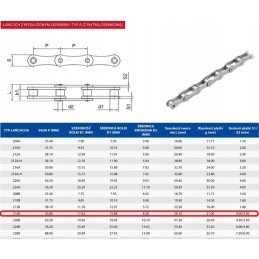 Vienos eilės ritininė grandinė 216a 216b 216b 1