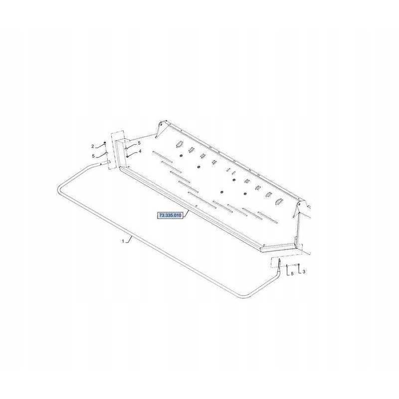 Porecz New Holland cx 47498546