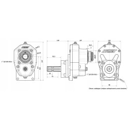 Moterų ir vyrų greičio didinimo pavara