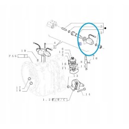 Varomoji ritė new Holland fiat ford 85813304 8581330