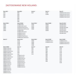 Guminis bamperis 14x40x39mm New Holland grūdų sijotuvas