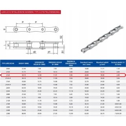 Vienos eilės ritininė grandinė 212a