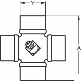 Walterscheid kryžius 24x61 mm 044439 w2200 originalus
