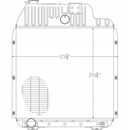 Vandens aušintuvas mf 3050 3080 3090 3120