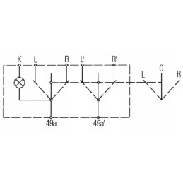Hella posūkio signalo jungiklis 6bb001540001 ren