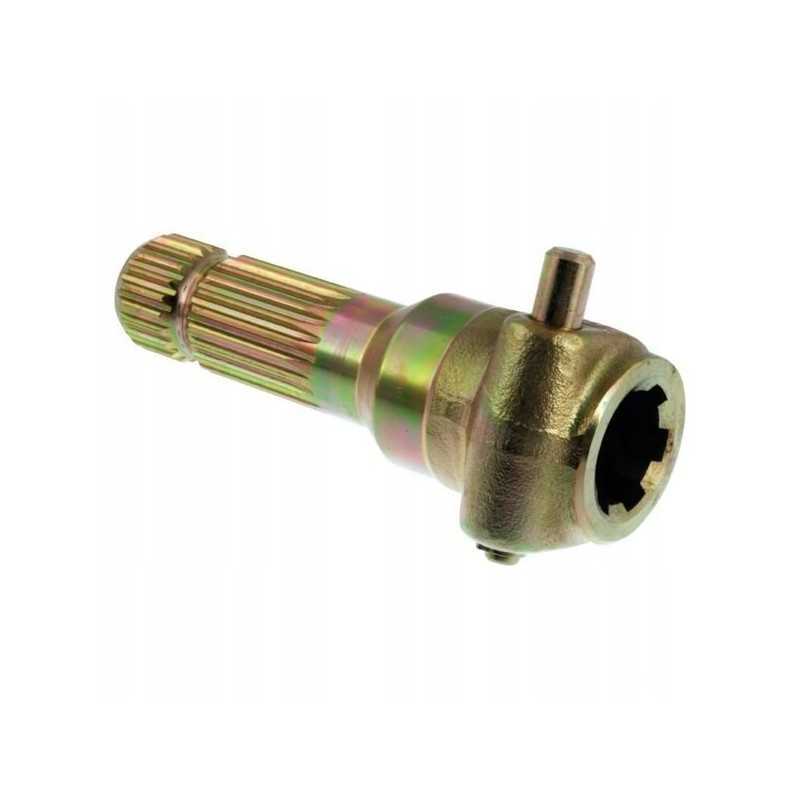 Kardaninio veleno sumažinimas nuo 6 įvorių iki 21 įpjovos