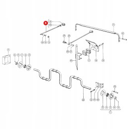 Claas svirtis 600044 0 originali