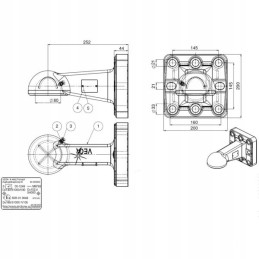Sukabintuvo antgalio kilpa k80 145x145 mm 00650971a02