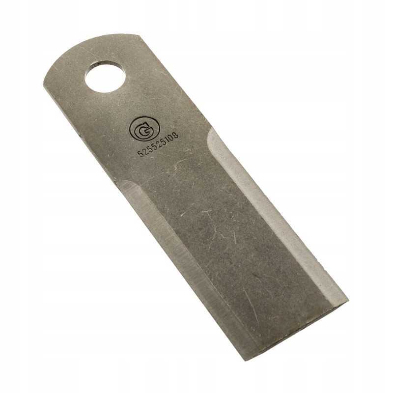 Pašarų kombaino pjovimo peilis 173x50x3mm fi 18 jd mf