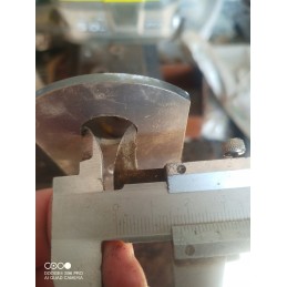 Pašarų kombaino pjovimo peilis 173x50x3mm fi 18 jd mf