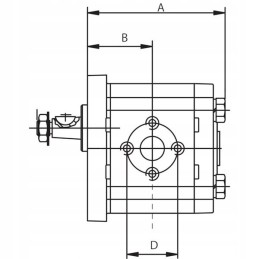 Deutz dvigubas hidraulinis siurblys 22 14 cm3 011759