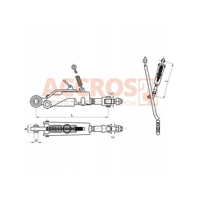 Šoninis stabilizatorius cbm slaa020 mf cat 2 25 4mm 44