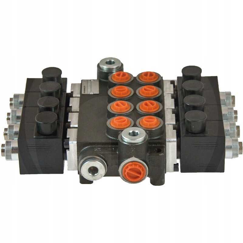 4 sekcijų elektrinis hidraulinis skirstytuvas 50