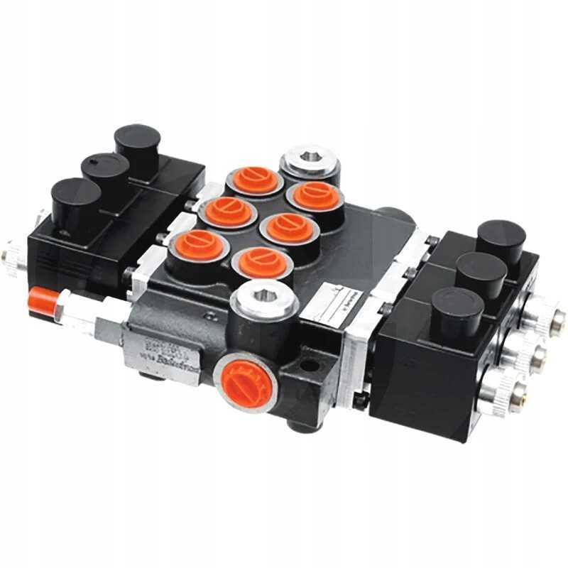 3 sekcijų elektrinis hidraulinis skirstytuvas 50