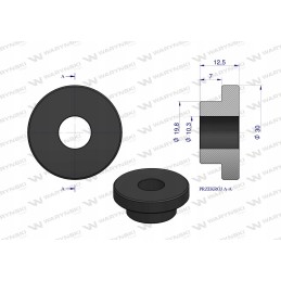 Vidinė peilio įvorė 20mm Varyna bizonas
