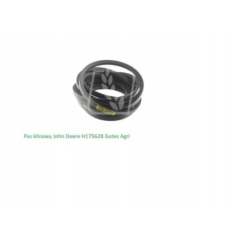 V formos diržas h175628 john deere wts gates agri