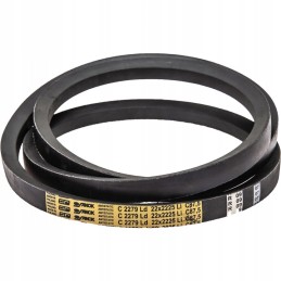 Plataus profilio trapecinis diržas bizonų kūlimo būgneliui