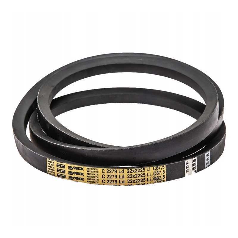 Plataus profilio trapecinis diržas bizonų kūlimo būgneliui