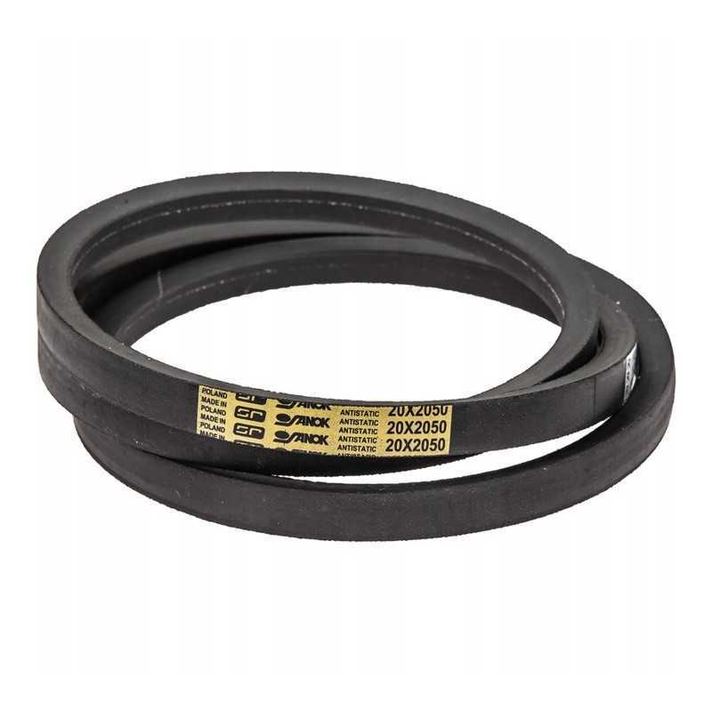 Bizon h20x12 kūlimo mašinos ventiliatoriaus trapecinis diržas