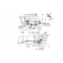 Claas 644447 optibelt išmetimo pagalbinis diržas