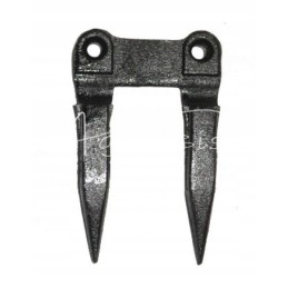 Dvigubas beplieninis bizoninis bajonetas