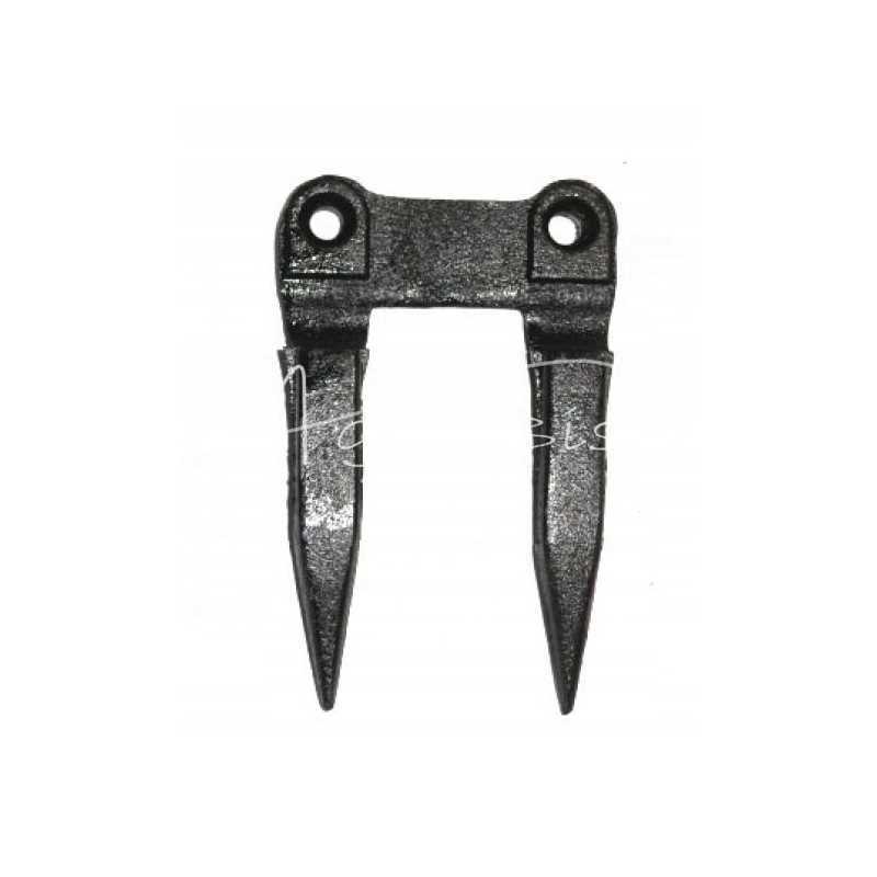 Dvigubas beplieninis bizoninis bajonetas