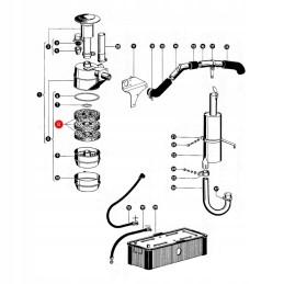 Šlapio oro filtro įdėklas Claas 624875 0 yg