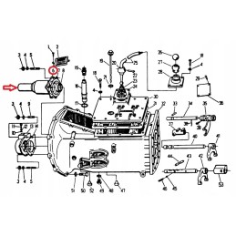 Varančiojo veleno guolio dangtis c 330 328 rolmus