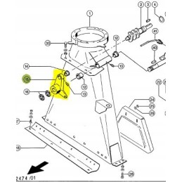 Kamino bokštelio pasukamo stalo svirties jaguaras 000762262