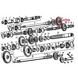 1 ir 4 pavarų stumdomas ratas su 36 ursus c330 skropol