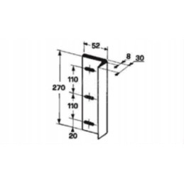 Welger preso peilis Welger presas AP 41 45 0307 41 mėn.