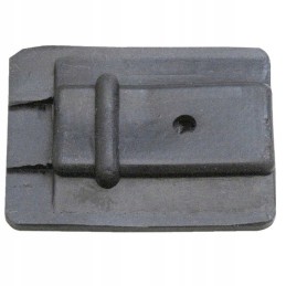 Šukinių bulvių kombaino Anna guminė plokštelė