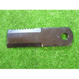 Kilnojamas pašarų kombaino peilis 84437624 dantytas 5mm rasspe