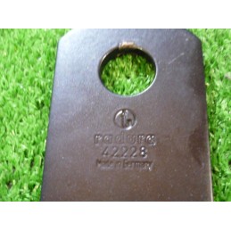 Kilnojamas pašarų kombaino peilis 84437624 dantytas 5mm rasspe