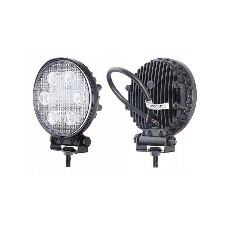 Apvali darbinė lempa 6 LED 10 30v 1300lm fi 116mm