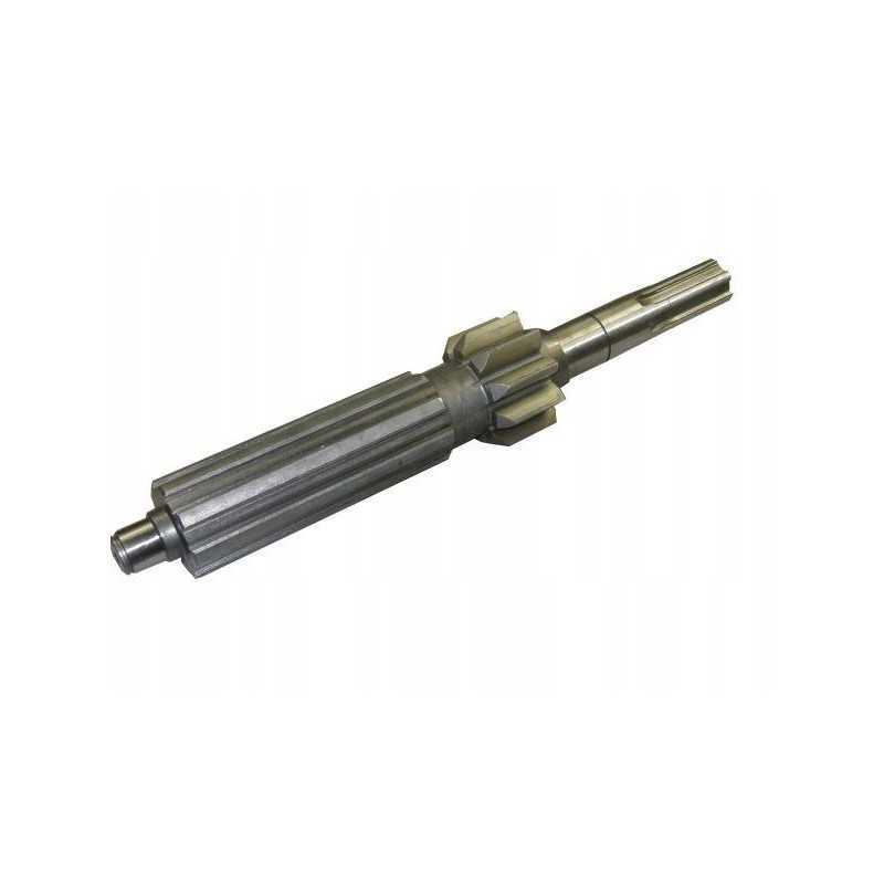 Pagrindinis bizonų pavarų dėžės velenas suskystėjo