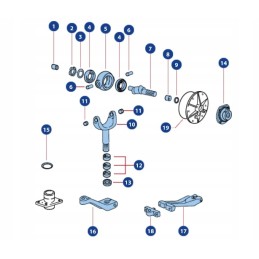 Claas 238348 dalgio pavaros tarpiklis